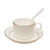 Ceramic coffee mugs for hotel breakfast and hospitality use