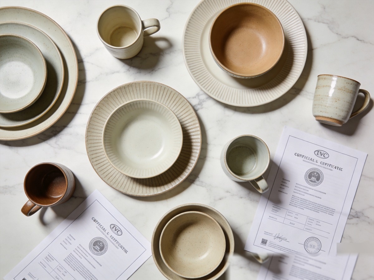 Ceramic Certification Standards Explained: FDA, LFGB & SGS Compliance Guide for Bulk Buyers 1 Ceramic certification standards dinnerware overview with compliance documents