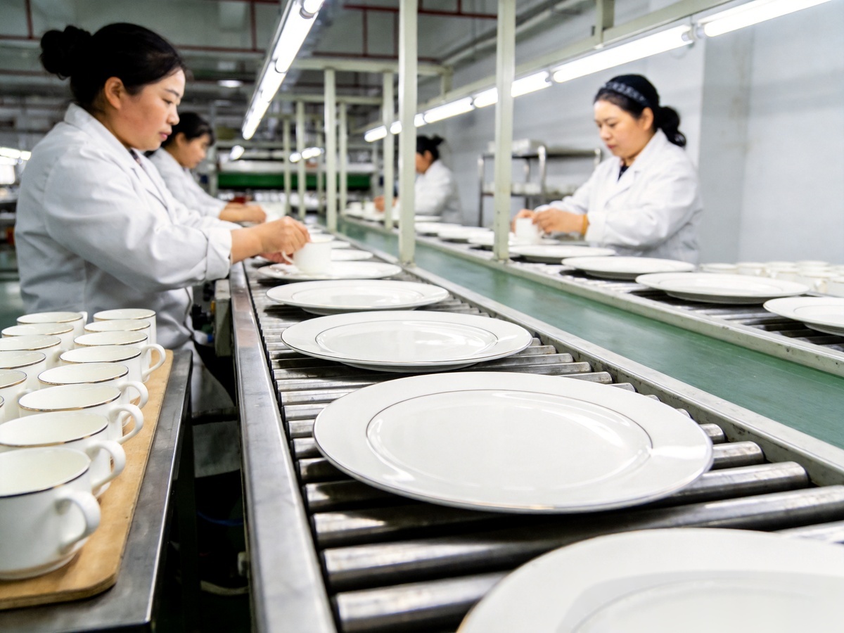 China's Top Ceramic Production Regions: A Buyer's Guide to Jingdezhen, Chaozhou, Dehua & Liling 2 Chaozhou ceramic factory production line - ceramic production regions in China