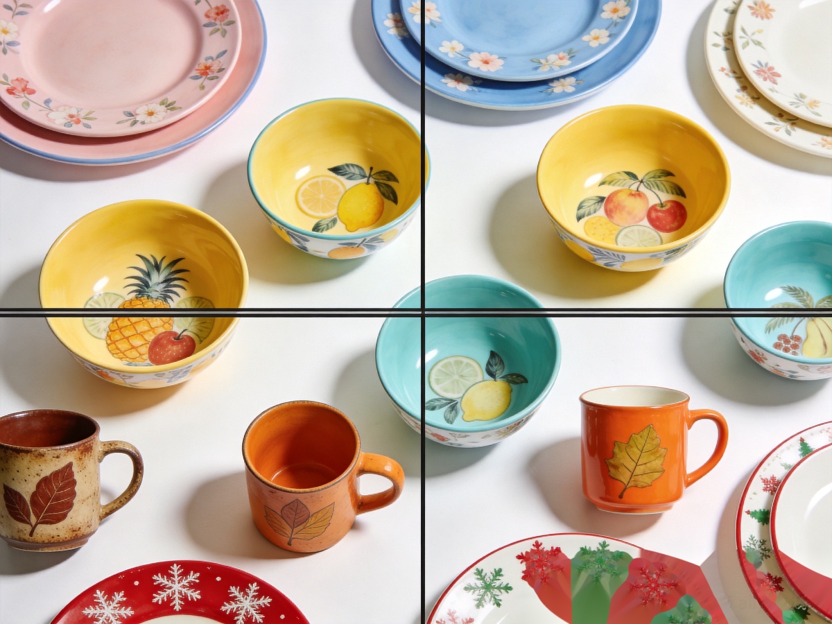 Ceramic Tableware Seasonal Buying Calendar: When to Source and Stock for Maximum Profit 3 Ceramic tableware seasonal buying calendar - four seasons tableware collection display