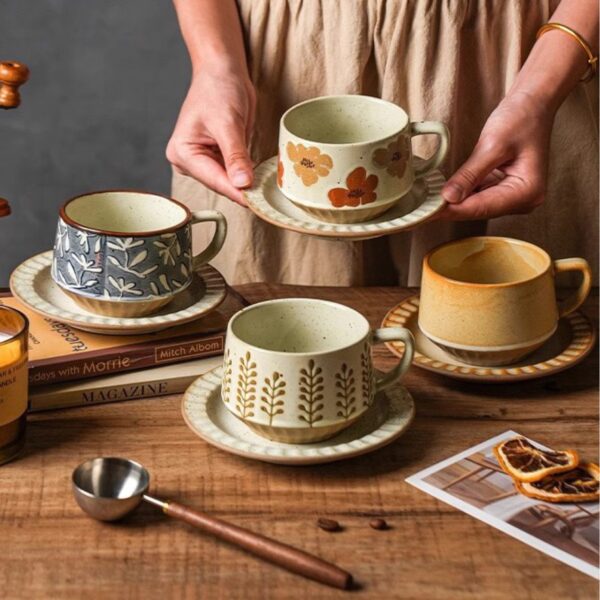 Rustic Stoneware Coffee Mug Wholesale | Handmade Ceramic Coffee Cup Supplier 1 rustic-coffee-mug-latte