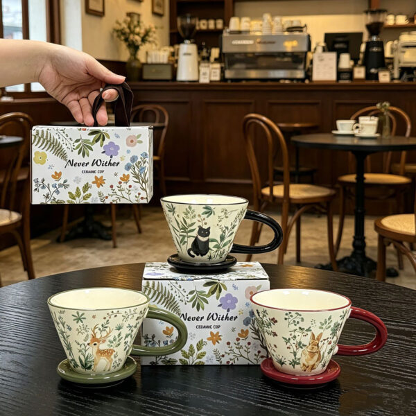 cute-stoneware-mug-collection Cute Stoneware Mug Wholesale | Vintage Ceramic Coffee Mug Supplier