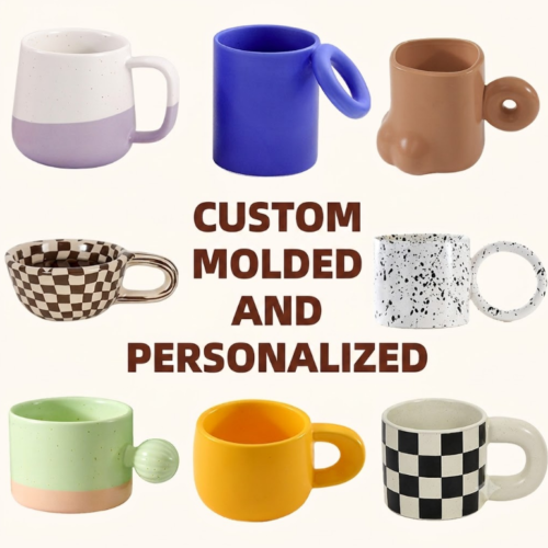 custom-molded-ceramic-mug Custom molded ceramic mugs with personalized OEM designs