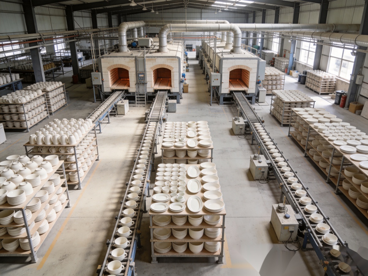 Ceramic Tableware Wholesale from China: A Complete Purchasing Guide for B2B Buyers 3 Ceramic tableware wholesale factory production line ensuring quality control