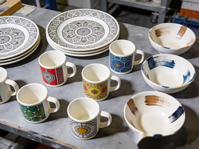 ceramic decoration techniques for B2B tableware buyers