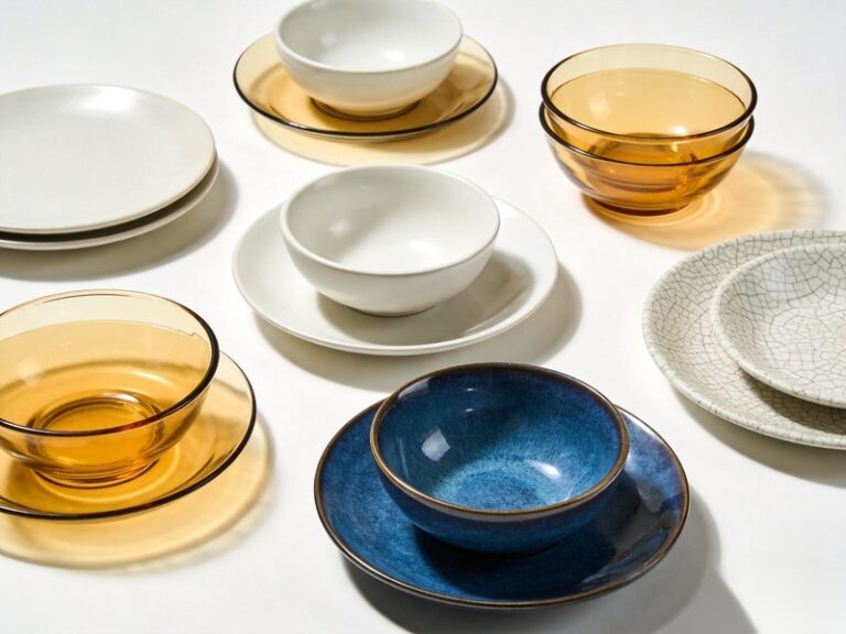 Ceramic Glaze Types and Food Safety: A Complete Guide for Tableware Buyers 1 ceramic glaze types display on various tableware pieces