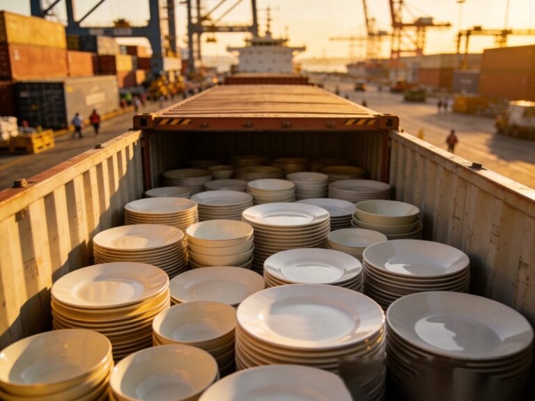Ceramic Shipping Costs: FOB vs CIF vs DDP — A Complete Incoterms Guide for B2B Buyers 6 Ceramic shipping costs and incoterms comparison for bulk tableware exports