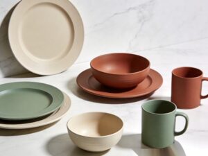 ceramic tableware design trends 2026 collection featuring modern earthy tones