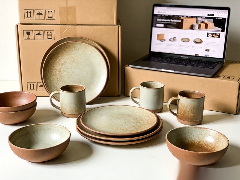 ceramic tableware for e-commerce product selection and online selling strategy