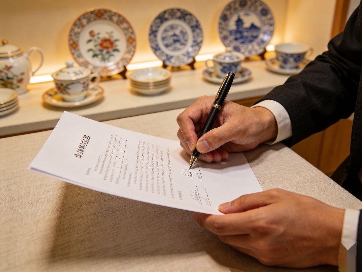 Ceramic Sourcing Negotiation: 7 Proven Tactics for Bulk Tableware Buyers 2 ceramic sourcing negotiation contract agreement between buyer and supplier