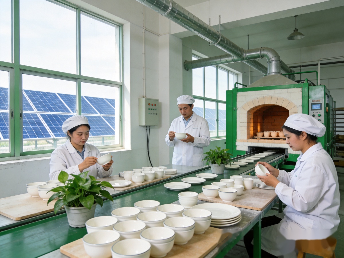 Sustainable Ceramic Tableware: Complete Eco-Friendly Sourcing Guide for B2B Buyers 2 sustainable ceramic tableware eco-friendly manufacturing facility
