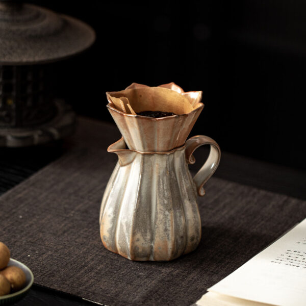ceramic-coffee-dripper-wholesale Ceramic coffee dripper wholesale with handmade natural glaze design