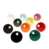 Multi color ceramic coffee dripper set for pour over coffee brewing