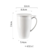 Wholesale ceramic tea mug set with infuser and lid for retailers