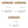 Rectangular ceramic baking dishes for wholesale