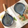 Ceramic spoon holder