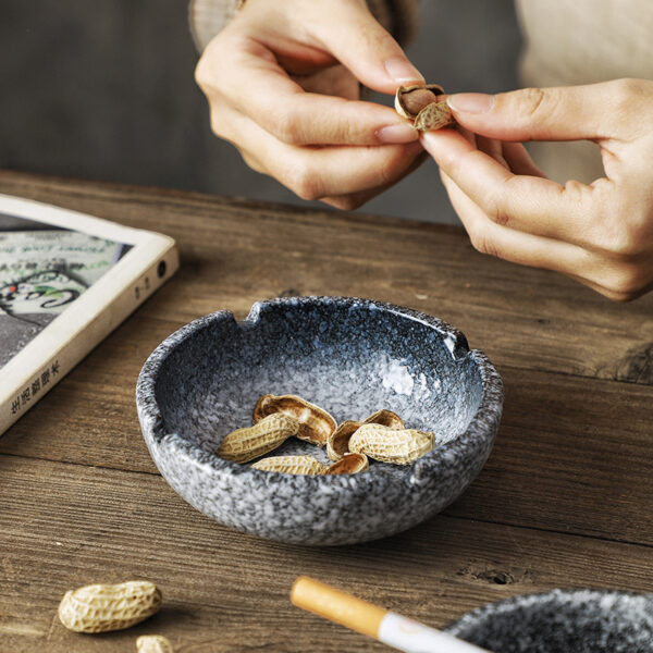Japanese ceramic ashtray