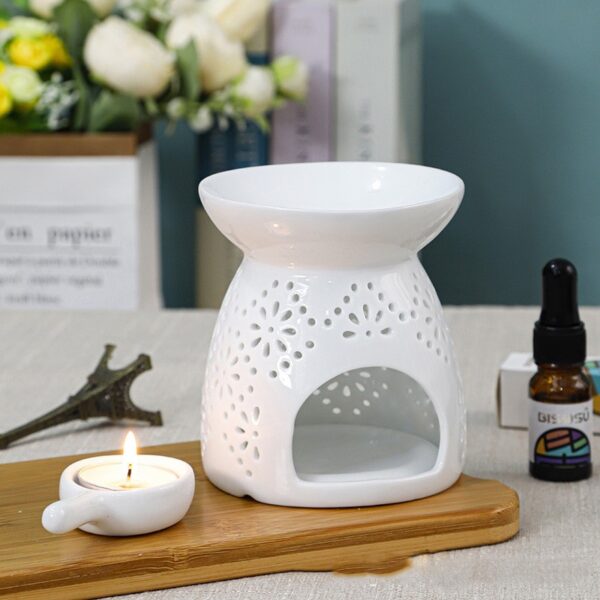 Ceramic candle oil warmer