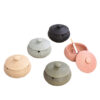 Ceramic ashtray with three cigarette rests
