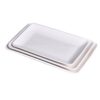 White ceramic casserole pan for baking