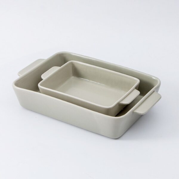 Three-piece ceramic bakeware set wholesale