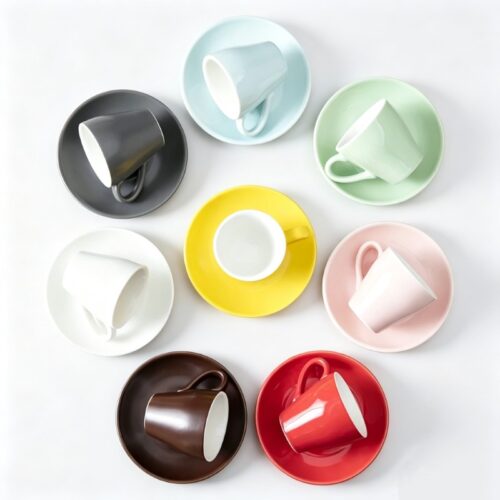 90cc ceramic coffee cup for wholesale coffee service