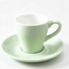 Custom 90cc ceramic coffee cup for branded coffee tableware