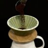 Wholesale ceramic coffee dripper for manual pour-over brewing