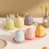 Wholesale ceramic seasoning containers for salt and sugar