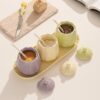 Creative ceramic condiment storage containers