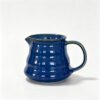 Ceramic pour-over coffee serving pot for brewed coffee