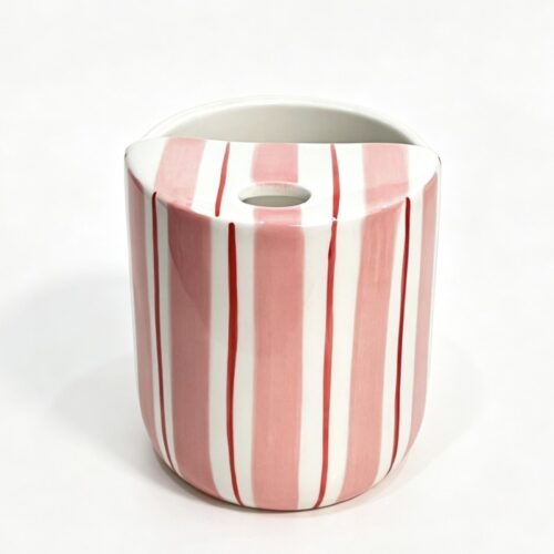 Ceramic coffee cup with straw for wholesale drinkware
